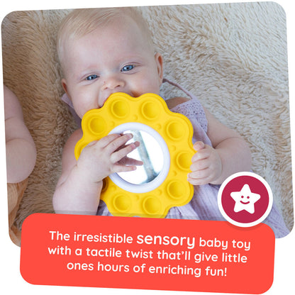 Little Brainies™ – Dimpl Bright | Colorful Sensory Pop Toy for Babies & Toddlers