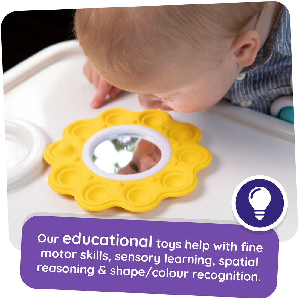 Little Brainies™ – Dimpl Bright | Colorful Sensory Pop Toy for Babies & Toddlers